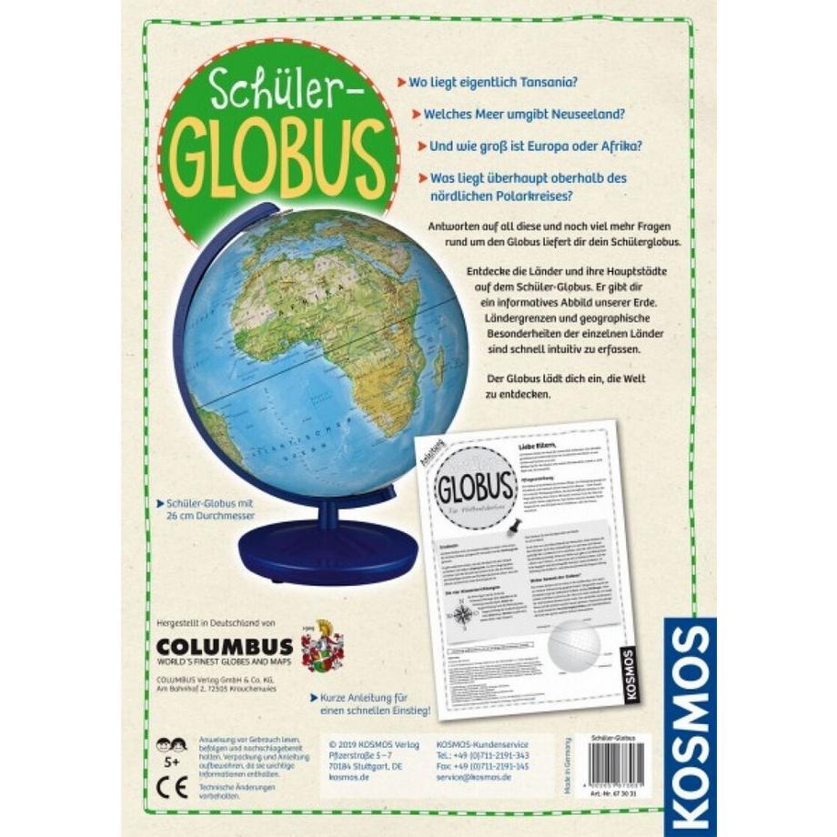 Kosmos  Schüler-Globus 