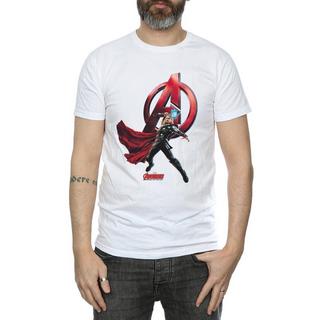 THOR T-Shirt Stampa Grafica Maniche Corte  