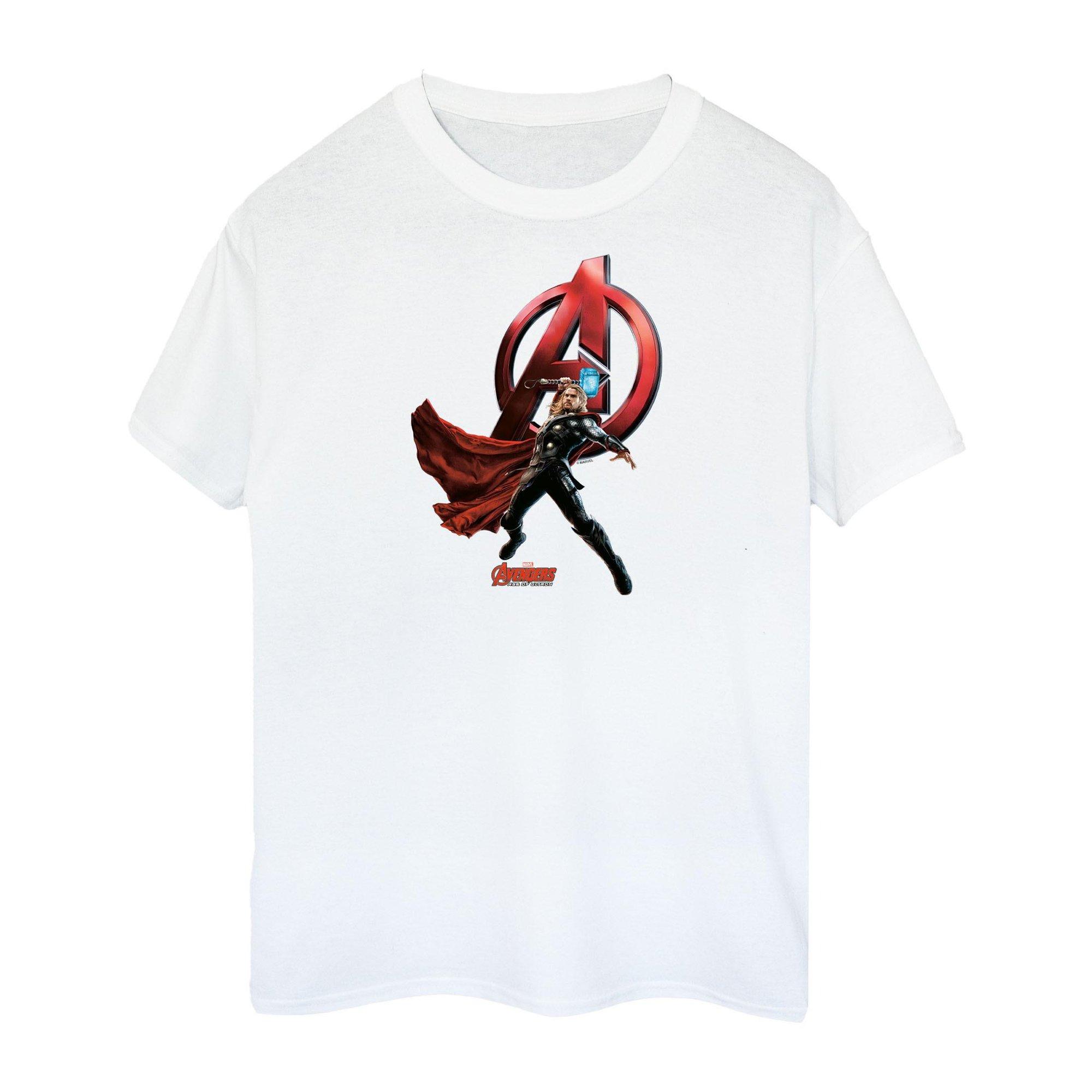 THOR T-Shirt Stampa Grafica Maniche Corte  