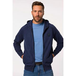 JP1880  JP 1880  große Größen Hoodiejacke, Sweat, Kapuze, Vintage Look, bis 7 XL nachtblau 5XL 828528842-5XL 