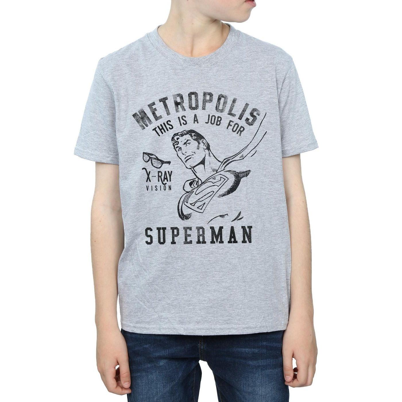 DC COMICS  Tshirt SUPERMAN XRAY 