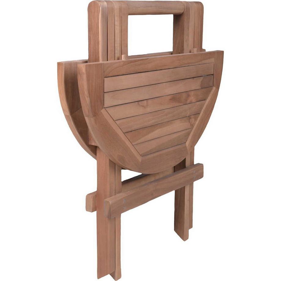mutoni Garten Beistelltisch Luang Teak natur 50x50  