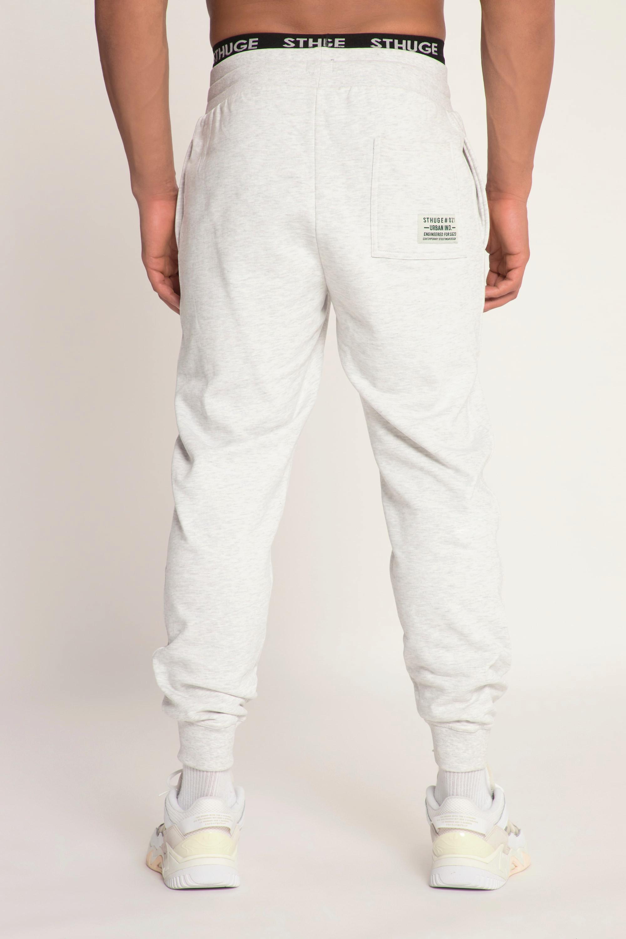 Sthuge  Pantaloni sportivi con cintura elastica, disponibili fino alla tg. 8XL 