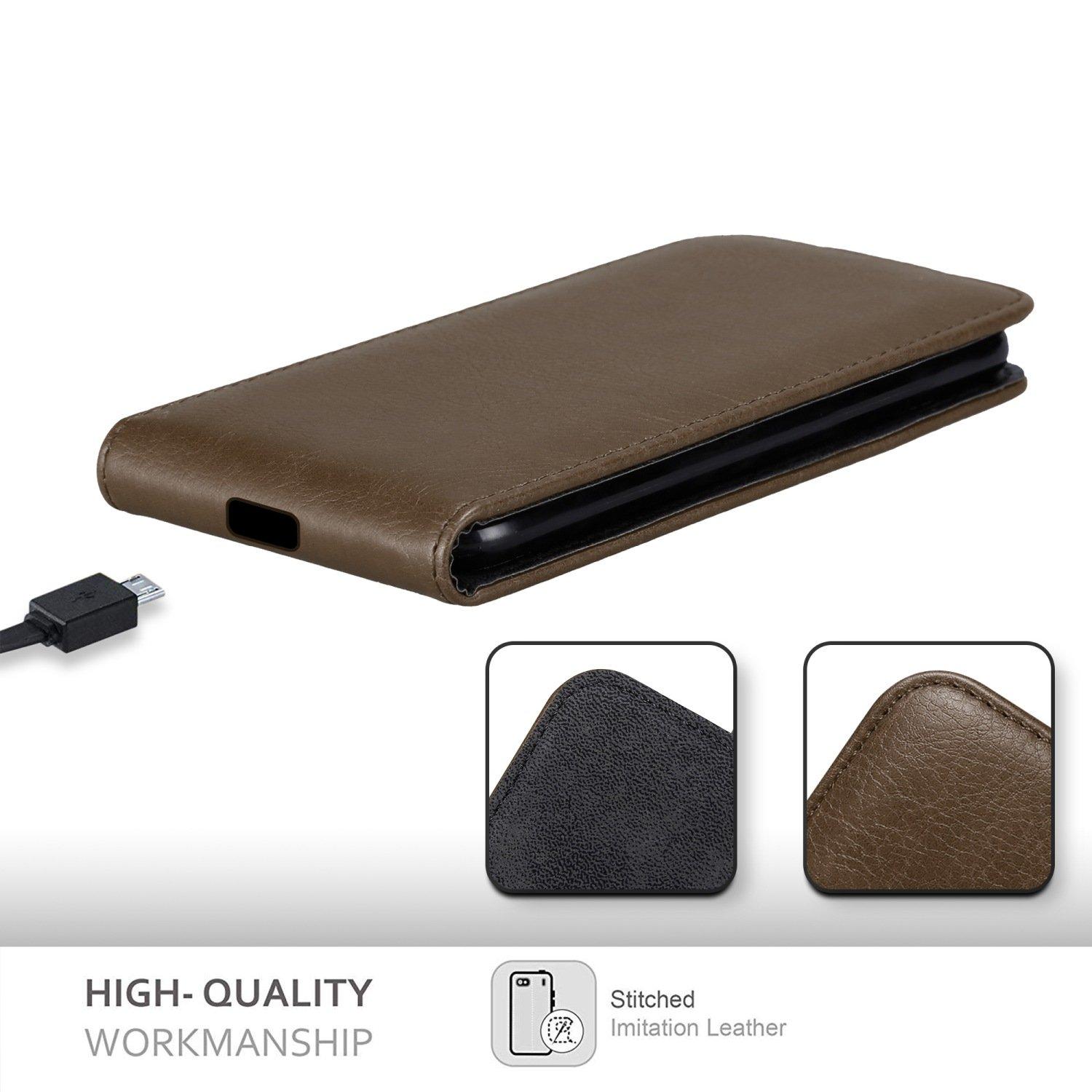Cadorabo  Housse compatible avec Apple iPhone 14 PLUS - Coque de protection au design flip avec fermeture magnétique 