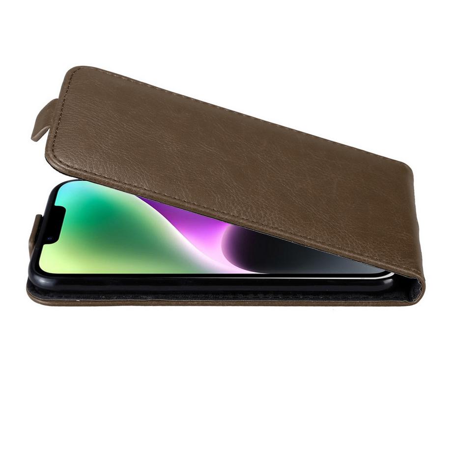 Cadorabo  Housse compatible avec Apple iPhone 14 PLUS - Coque de protection au design flip avec fermeture magnétique 