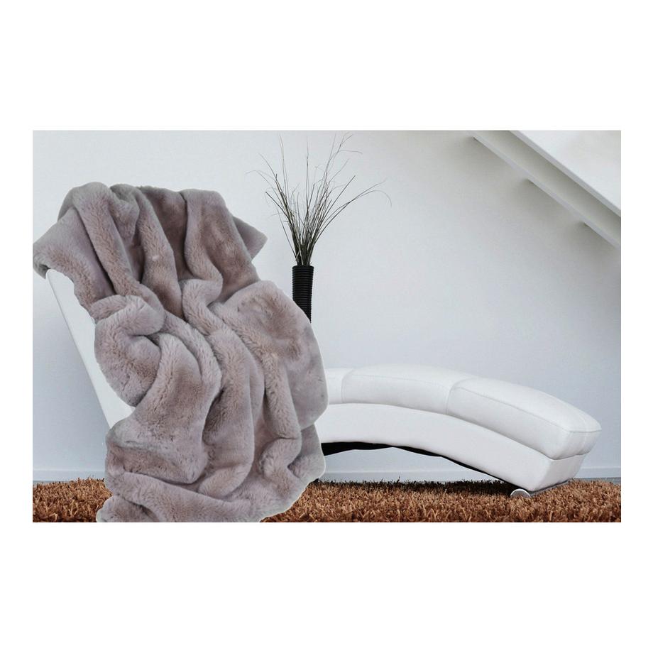 Flair Donna Couverture Fausse Fourrure  