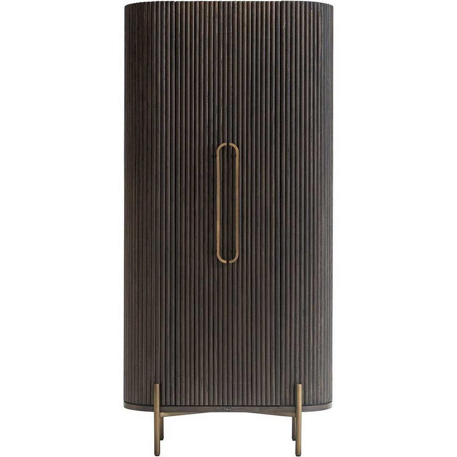 mutoni Schrank Luxor gold gebürstet 90  