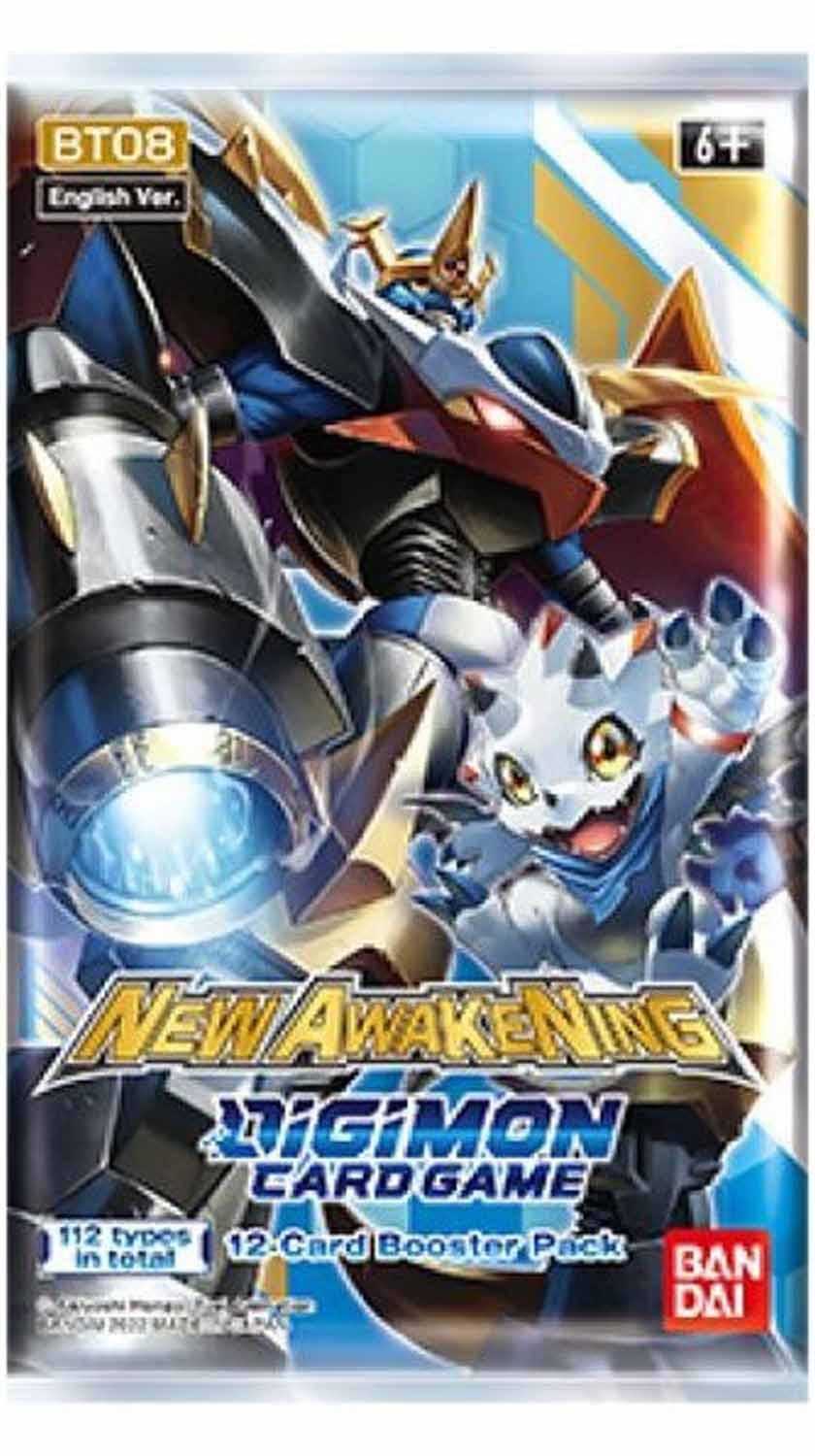 Bandai  New Awakening BT08 Booster Display - Digimon Card Game - EN 