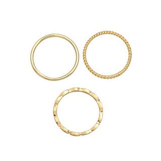 Elli  Ring Stapelringe Stacking 3Er Set 