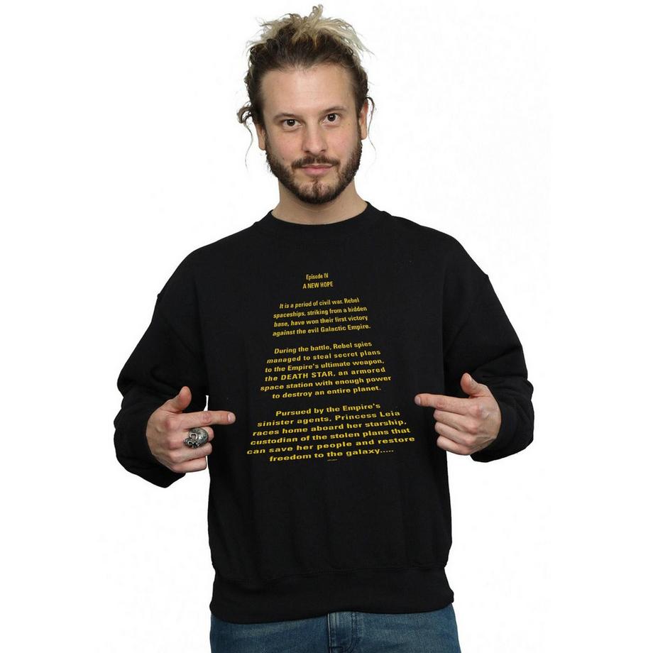 STAR WARS A New Hope Opening Crawl Sweatshirt  