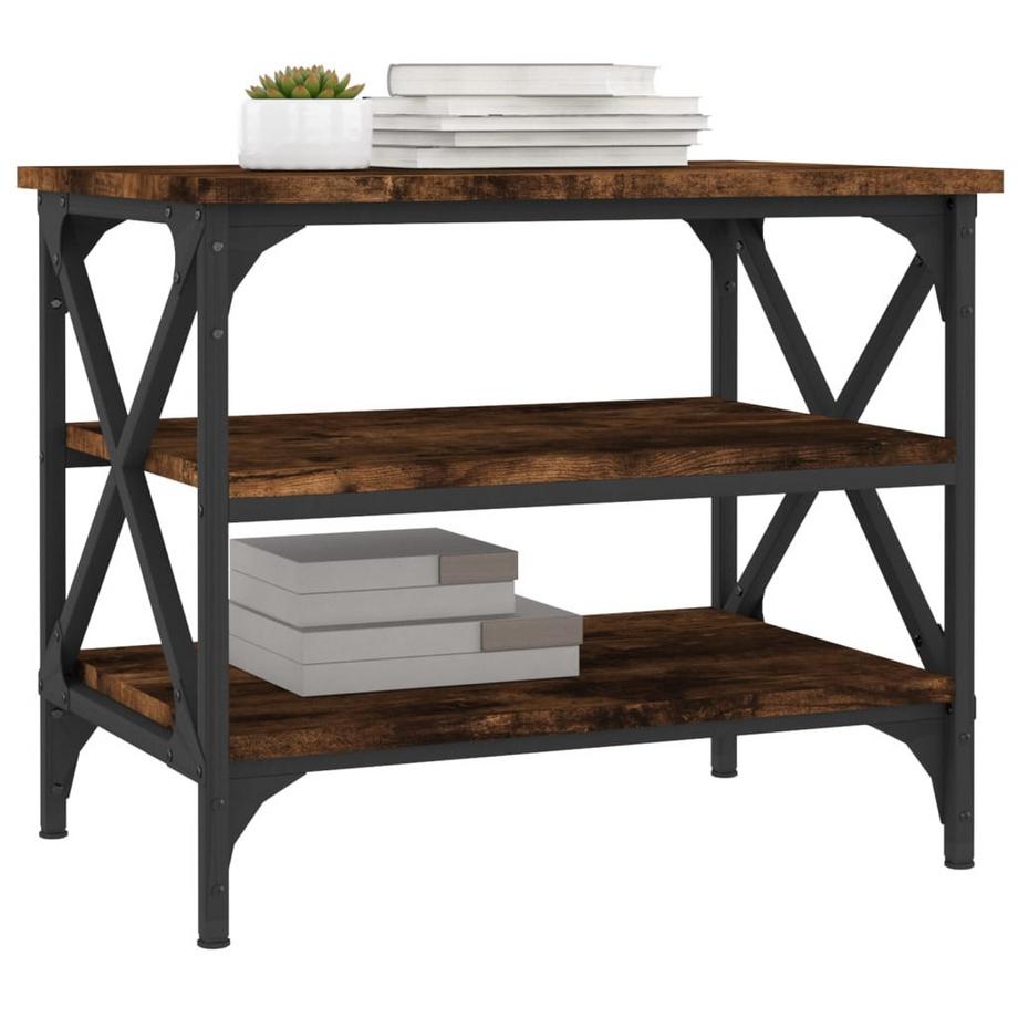 VidaXL Table d'appoint bois d'ingénierie  