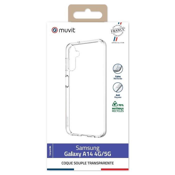 Muvit  Cover per Galaxy A14 morbida 