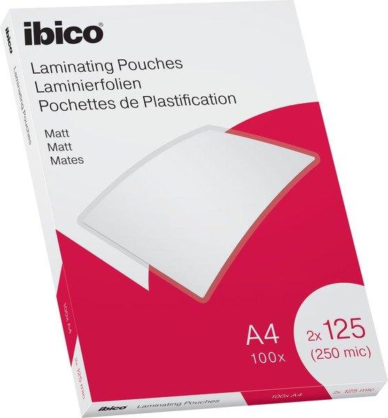 Image of Ibico IBICO Laminiertasche A4 627323 matt, 125my 100 Stk - 100Stück