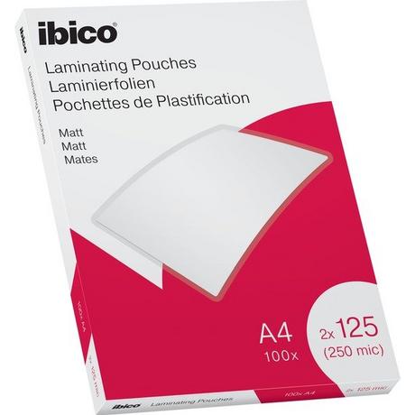 Ibico  IBICO Laminiertasche A4 627323 matt, 125my 100 Stk 