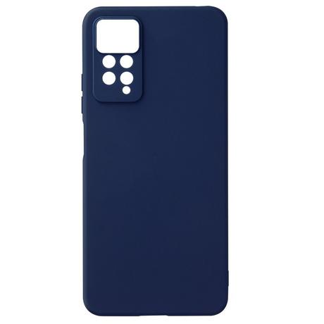 Avizar  Cover Redmi Note 11 Pro 5G silicone blu 