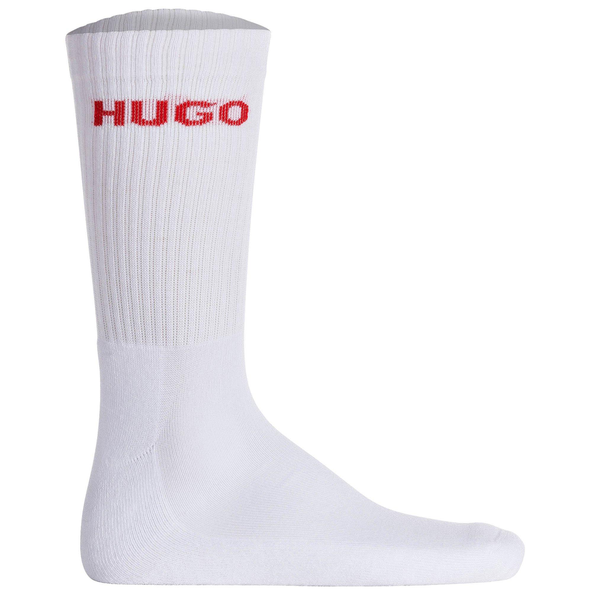 HUGO 6er Pack Ripp Logo Socken  