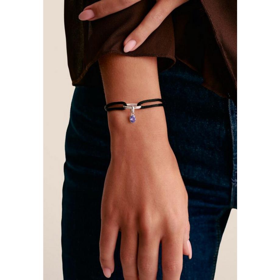 Thomas Sabo  anhänger Charm Geburtsstein Februar Connect 