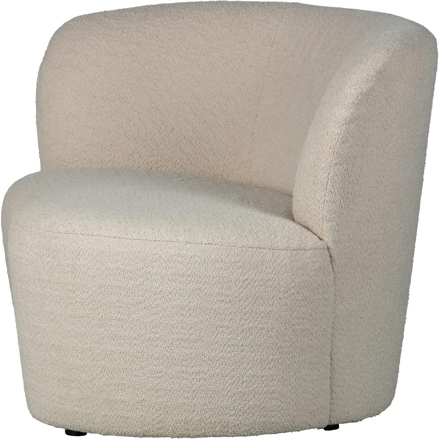 mutoni Sofa Stone links Bouclé creme 112  