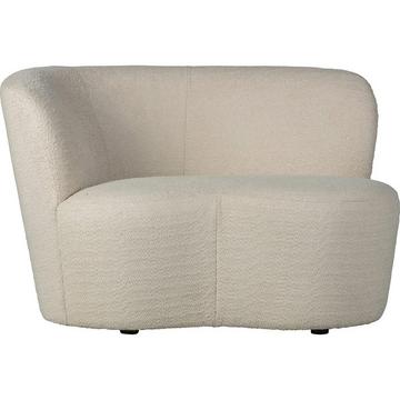 Sofa Stone links Bouclé creme 112