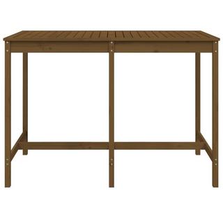 VidaXL Table de jardin bois de pin  