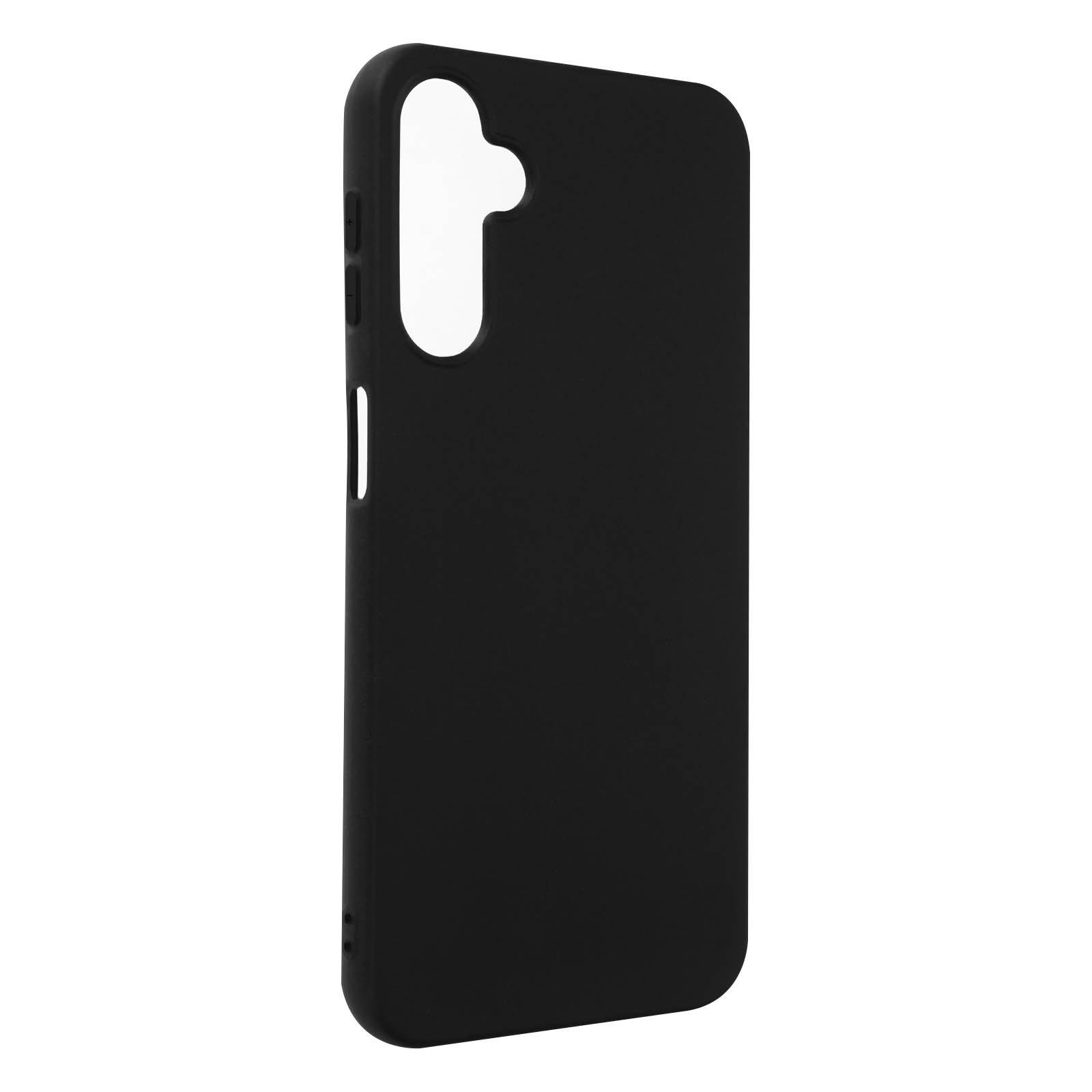 Avizar  Cover Samsung Galaxy A24 silicone nera 