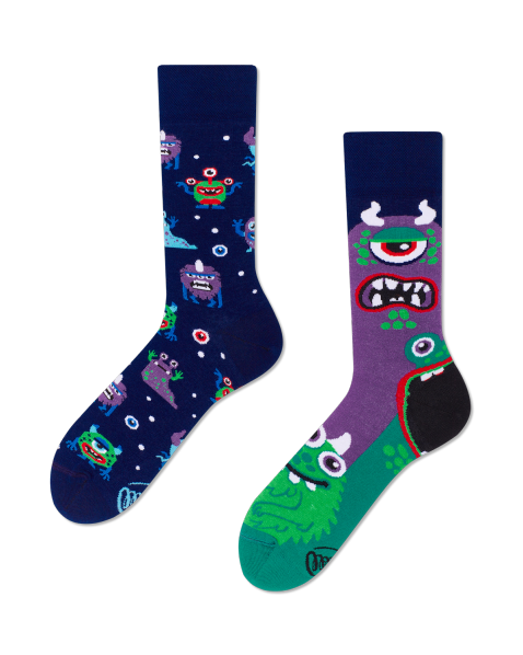 Many Mornings  The Monsters Socken - Many Mornings 