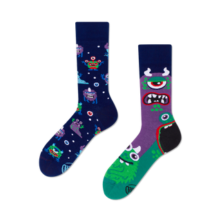 Many Mornings  The Monsters Socken - Many Mornings 