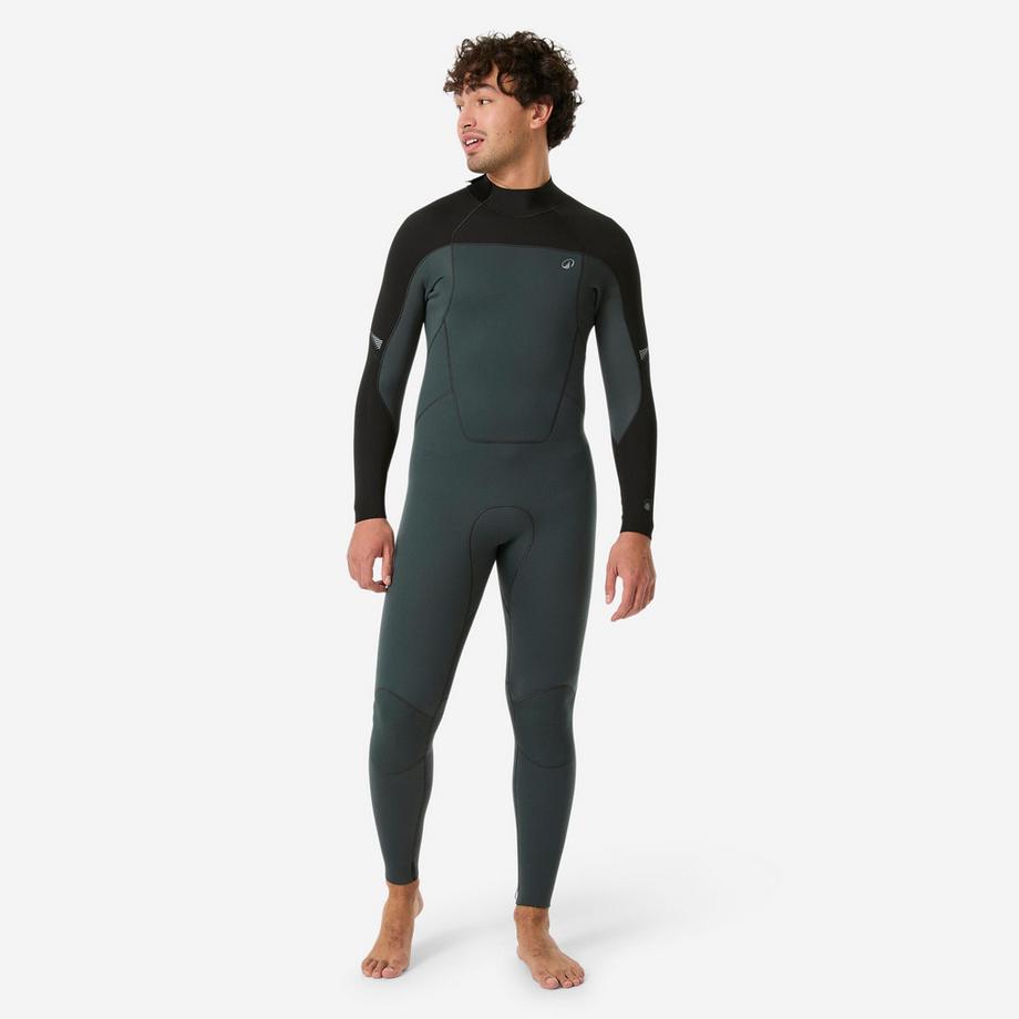 3/2-mm-Surf-Ganzkörper-Neoprenanzug , 500 khaki-schwarz