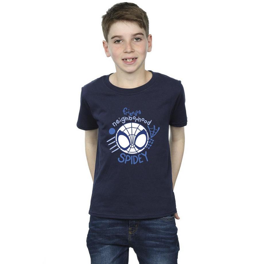 MARVEL  T-ShirtSpidey And His Amazing Friends Neighbourhood 