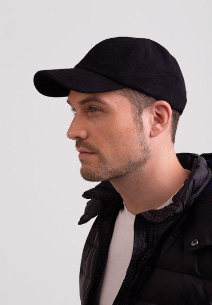 CASH-MERE.CH Cappellino da baseball in cashmere  