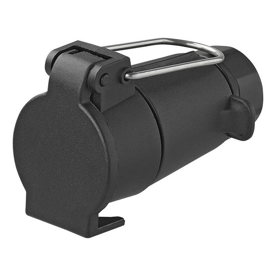 Pricenet  Prise 7 broches PVC volante avec crochet 