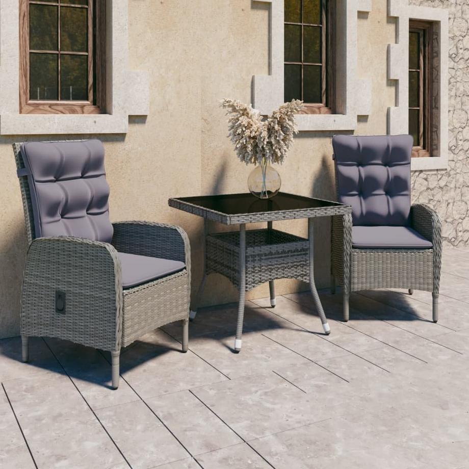 VidaXL Gartenmöbel-set poly-rattan  