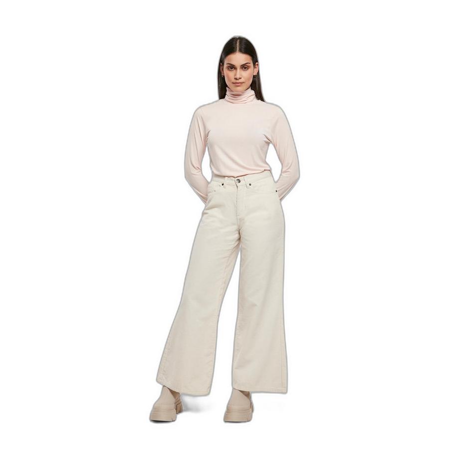 URBAN CLASSICS Donna Maniche Lunghe Modal Dolcevita Felpa  