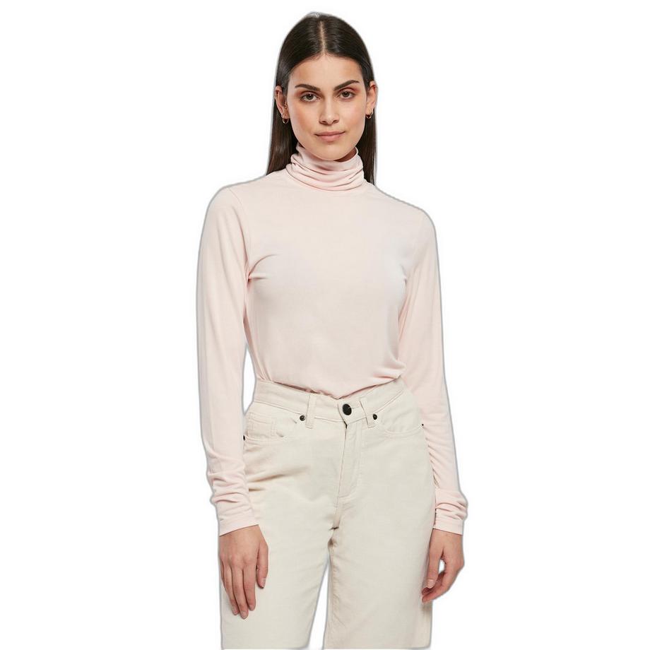 URBAN CLASSICS Donna Maniche Lunghe Modal Dolcevita Felpa  