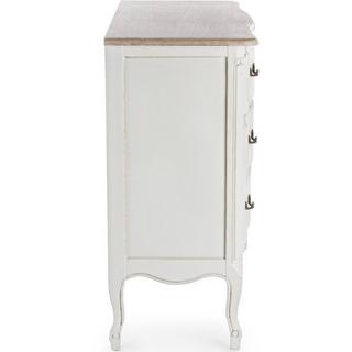 mutoni Commode en bois 6 tiroirs Justine  