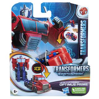 Hasbro  Transformers EarthSpark 1-Step Flip Changer Optimus Prime (10cm) 