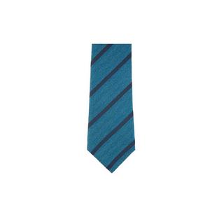 Atelier F&B  Cravate club à rayures en soie 