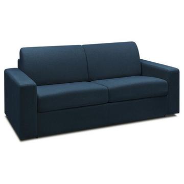 Sofa - 3-Sitzer - Mit Matratze - Stoff - Dunkelblau - COGLIO