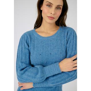 Damart  Pullover aus Alpaka-Mischung mit Strasssteinen 