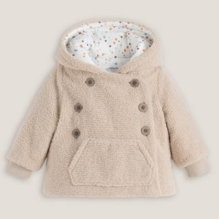 La Redoute Collections  Kapuzenjacke aus Teddyfleece 