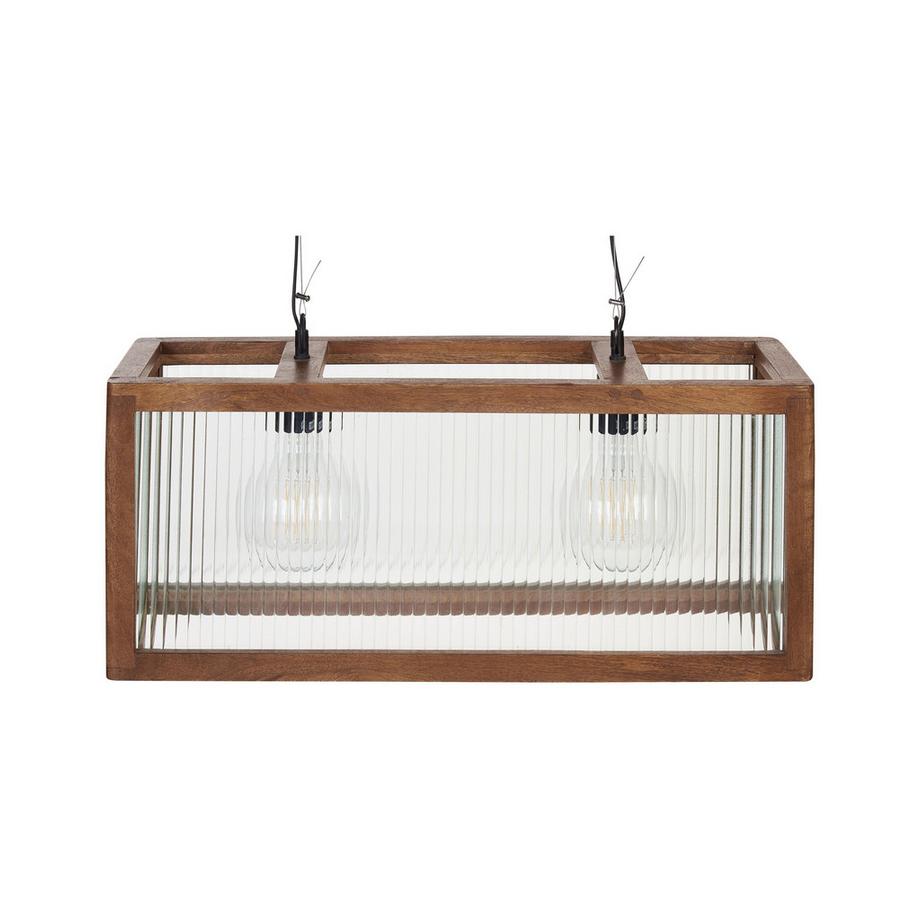 Lampada a sospensione en Legno di mango  PENNA