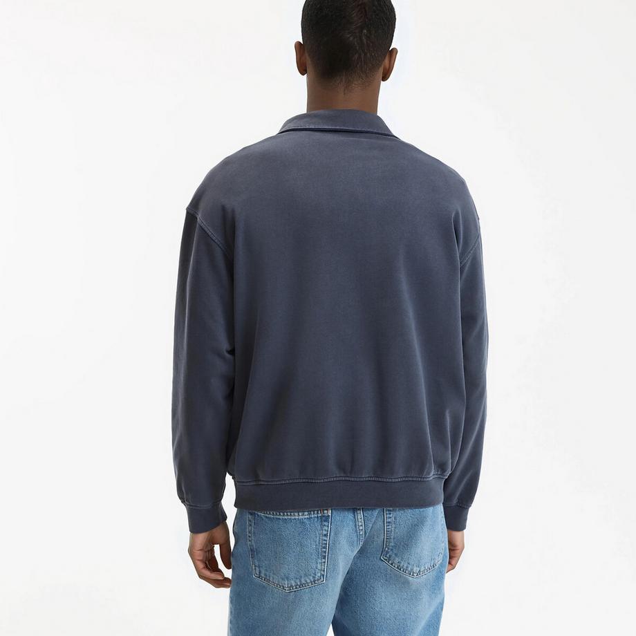 La Redoute Collections Boxy Polokragen Sweatshirt  