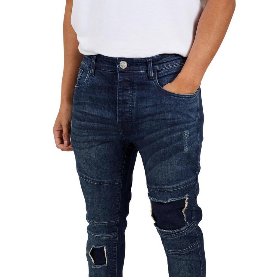 Brave Soul Jeans Motociclista Jeans Aderente  