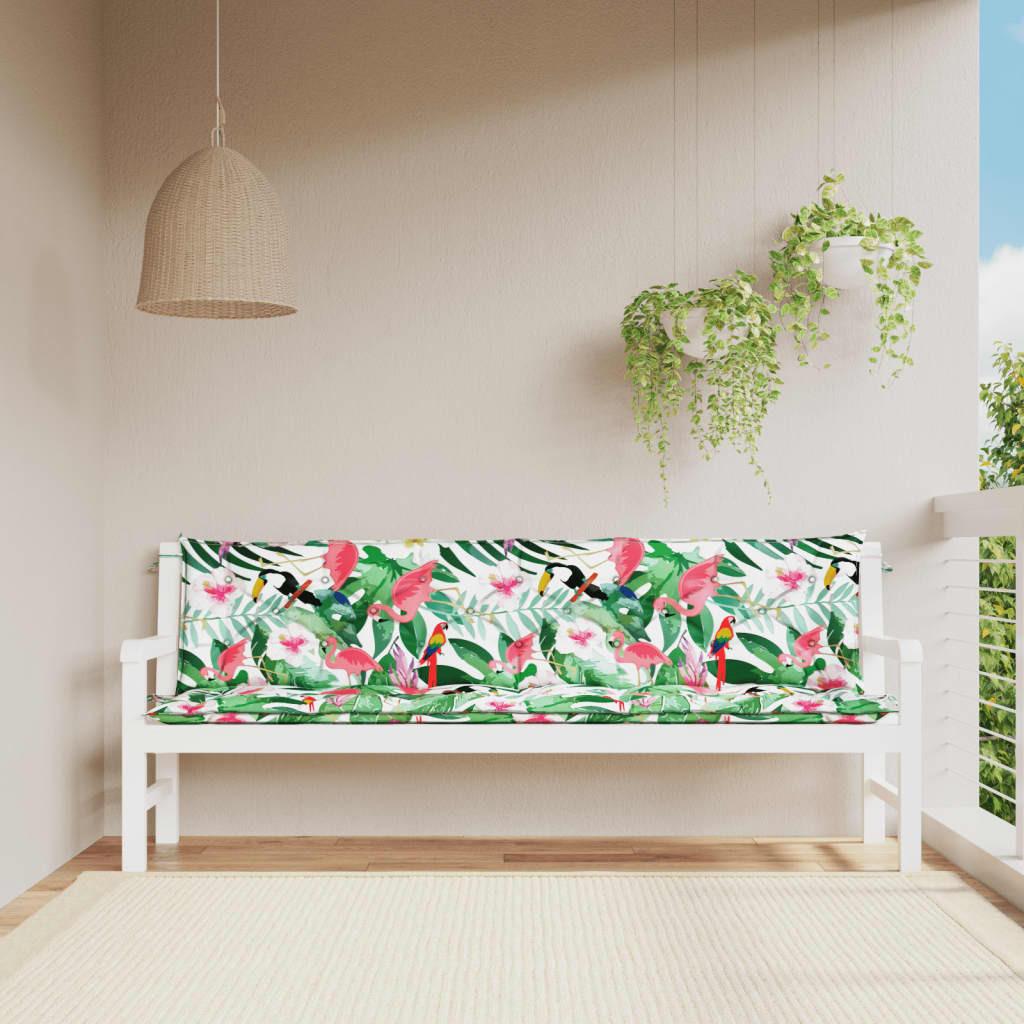 VidaXL Coussin de banc de jardin tissu  