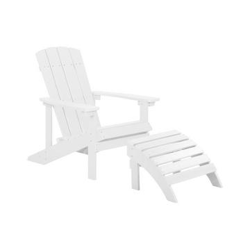 Sedia da giardino en Legno plastico Retrò ADIRONDACK