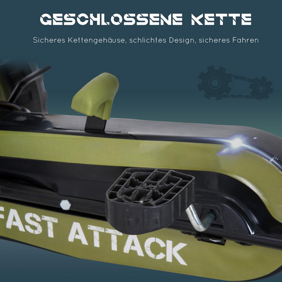 HOMCOM  Kinder Go Kart Tretauto 