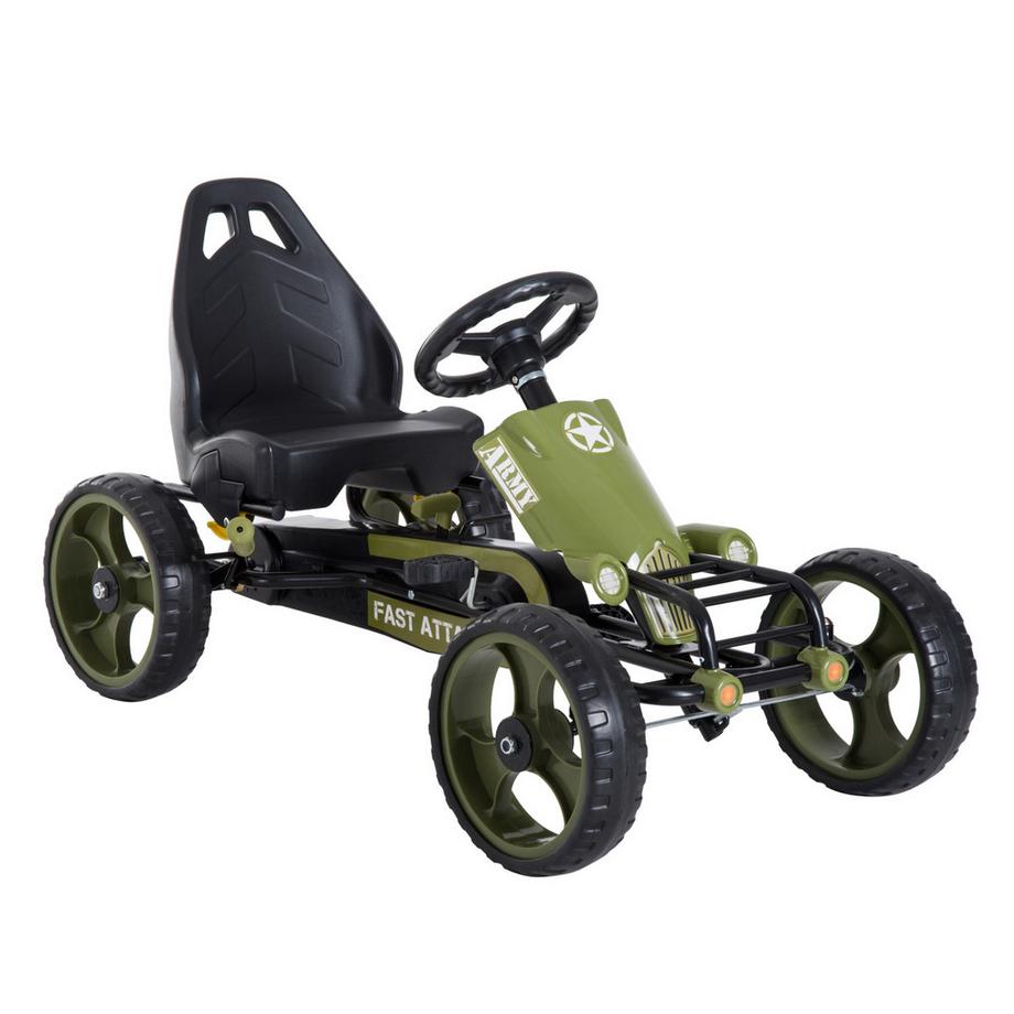 HOMCOM  Kinder Go Kart Tretauto 