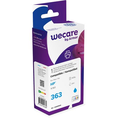 wecare  WECARE Tinte 363 rebuilt cyan C8771EEWE zu HP PhotoSmart 8250 12ml 