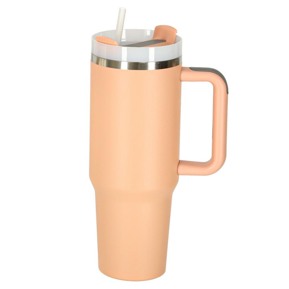 Northio Mug isotherme avec paille et anse  