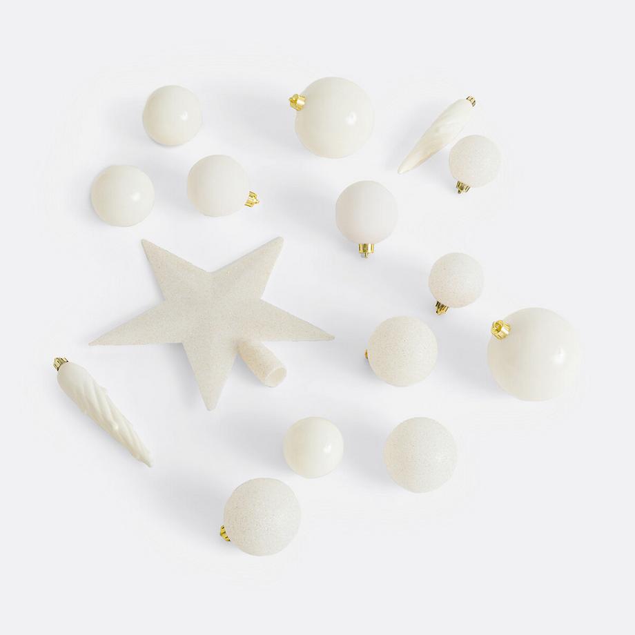 La Redoute Intérieurs Weihnachtskugel-Set  